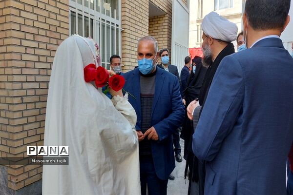 افتتاح آموزشگاه خیرساز با حضور وزیر آموزش و پرورش یوسف نوری در شهرستان قرچک