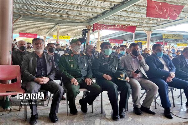 مراسم گرامیداشت اولین سالگرد عروج سردار خسرو کاووسی در امیدیه