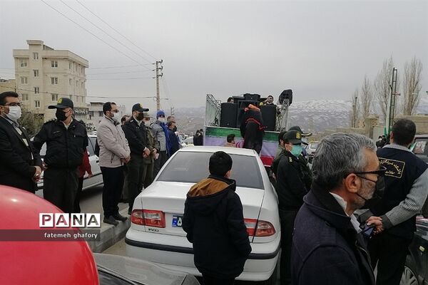راهپیمایی باشکوه  22 بهمن در شهرستان دماوند
