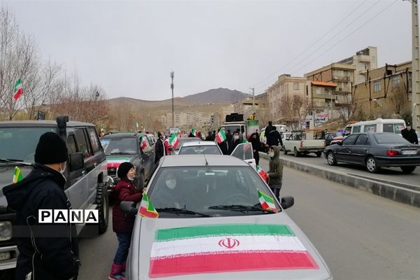 راهپیمایی باشکوه  22 بهمن در شهرستان دماوند