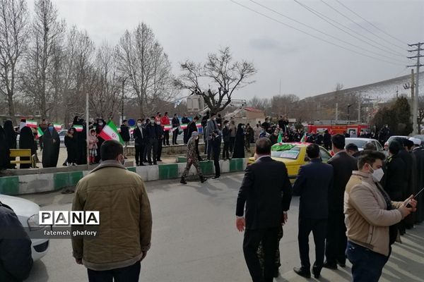 راهپیمایی باشکوه  22 بهمن در شهرستان دماوند