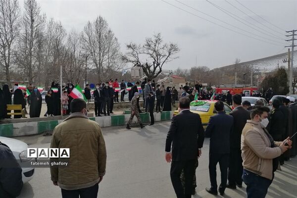 راهپیمایی باشکوه  22 بهمن در شهرستان دماوند