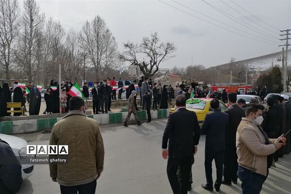 راهپیمایی باشکوه  22 بهمن در شهرستان دماوند