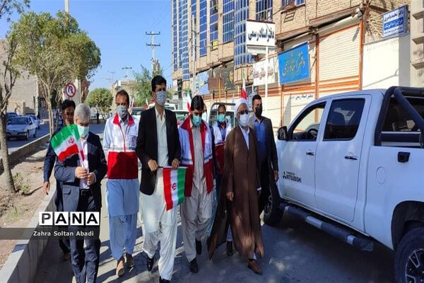 جشن سالگرد پیروزی انقلاب اسلامی در ایرانشهر