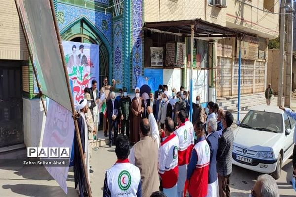 جشن سالگرد پیروزی انقلاب اسلامی در ایرانشهر