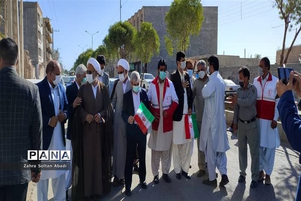 جشن سالگرد پیروزی انقلاب اسلامی در ایرانشهر