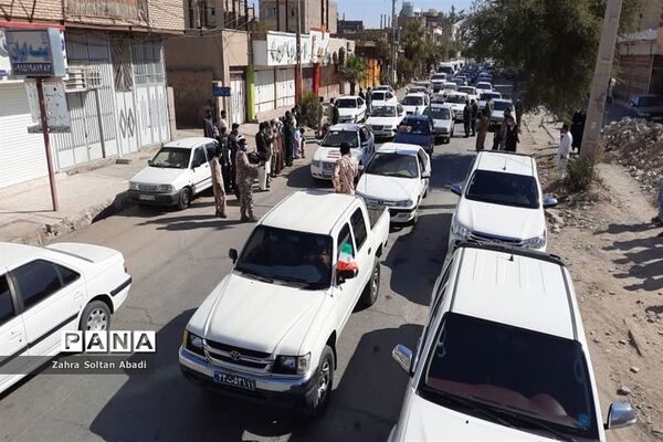 جشن سالگرد پیروزی انقلاب اسلامی در ایرانشهر