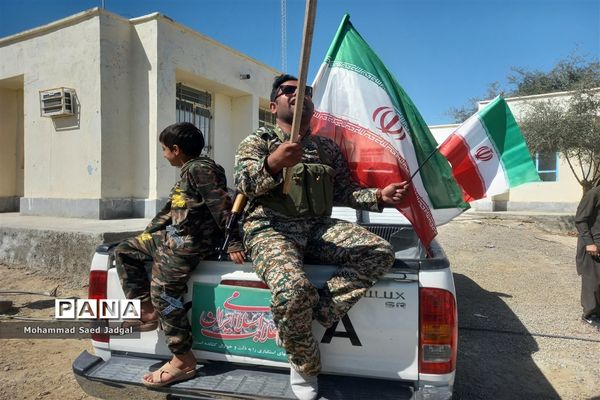 راهپیمایی خودرویی و موتوری ۲۲ بهمن در پیر سهراب