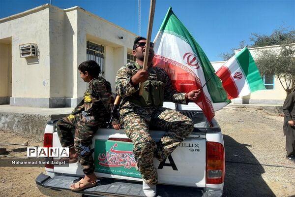 راهپیمایی خودرویی و موتوری ۲۲ بهمن در پیر سهراب