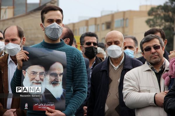 حضور باشکوه مردم شهرستان اسلامشهر در راهپیمایی یوم الله 22 بهمن