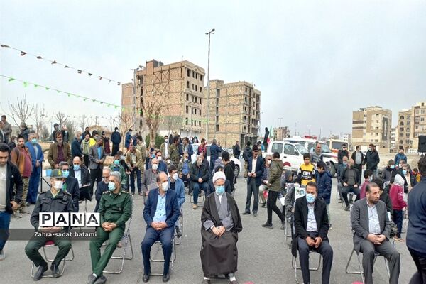 راهپیمایی خودرویی ۲۲ بهمن در پاکدشت