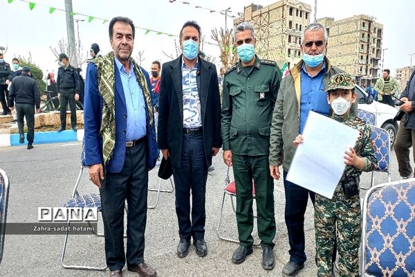 راهپیمایی خودرویی ۲۲ بهمن در پاکدشت