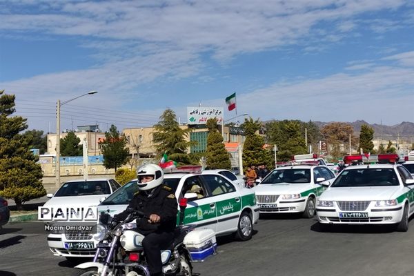 راهپیمایی خودرویی و موتوری جشن پیروزی انقلاب در کاشمر
