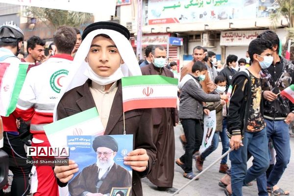 راهپیمایی 22 بهمن در اهواز