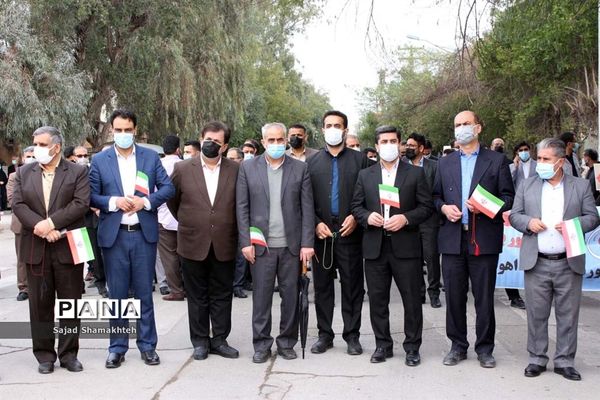 راهپیمایی 22 بهمن در اهواز