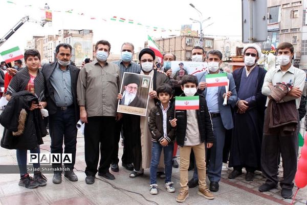 راهپیمایی 22 بهمن در اهواز