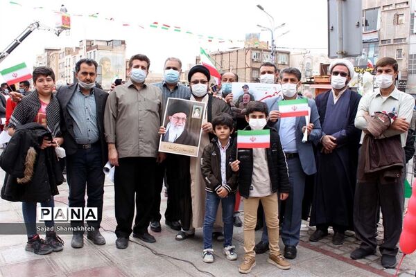 راهپیمایی 22 بهمن در اهواز