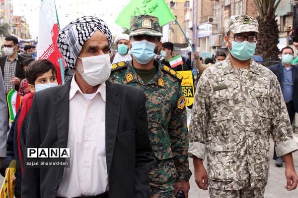 راهپیمایی 22 بهمن در اهواز