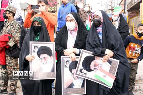 راهپیمایی 22 بهمن در اهواز