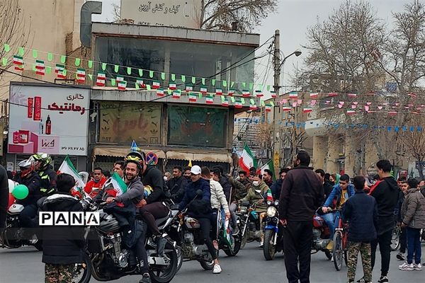 راهپیمایی ۲۲بهمن در ورامین