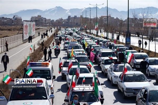 برگزاری راهپیمایی خودرویی و موتوری در چهارمحال و بختیاری