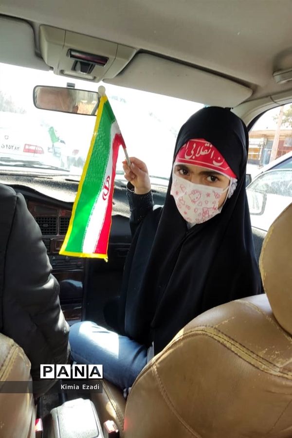 راهپیمایی باشکوه مردم شهرستان آباده درجشن پیروزی انقلاب