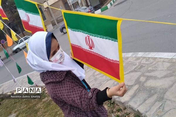 راهپیمایی باشکوه مردم شهرستان آباده درجشن پیروزی انقلاب