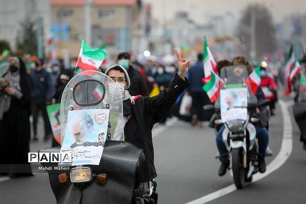 راهپیمایی یوم الله ۲۲ بهمن در تهران