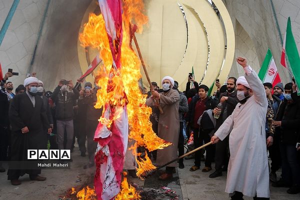 راهپیمایی یوم الله ۲۲ بهمن در تهران