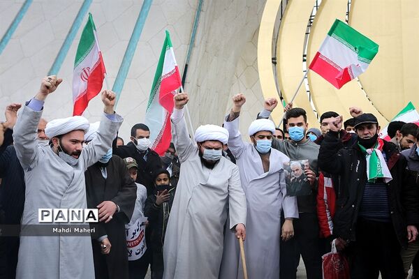 راهپیمایی یوم الله ۲۲ بهمن در تهران