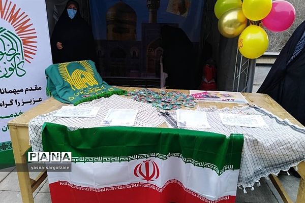 برپایی غرفه کودک و  واکسیناسیون درمسجد جامع دماوند