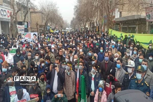 راهپیمایی ۲۲بهمن در مانه و سملقان