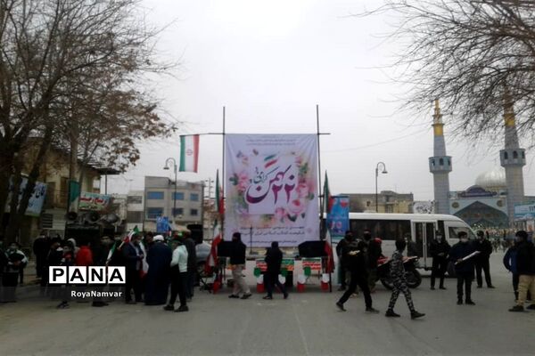 راهپیمایی ۲۲بهمن در مانه و سملقان
