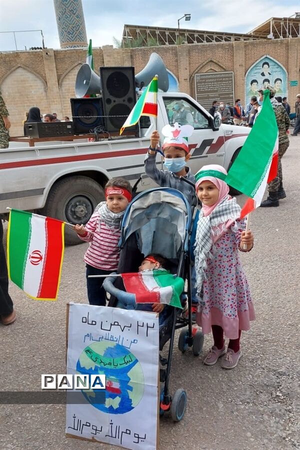 راهپیمایی ۲۲ بهمن در شوشتر