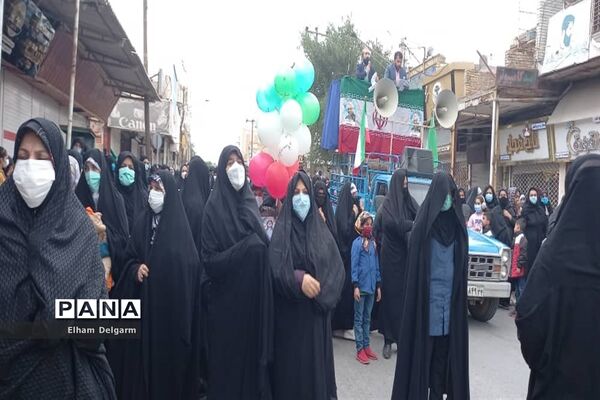راهپیمایی ۲۲ بهمن در شوشتر