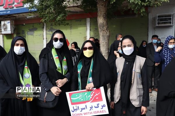 راهپیمایی ۲۲ بهمن در رامهرمز
