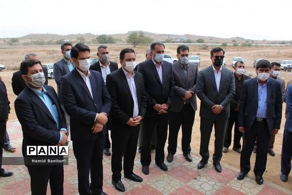 آیین افتتاح مدرسه سه کلاسه روستای رحمت آباد حمیدیه