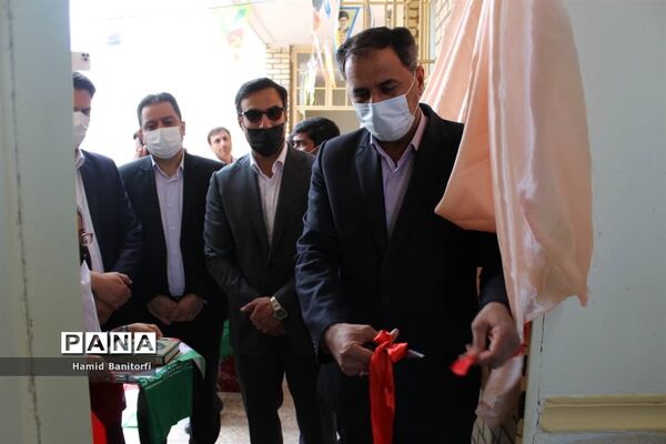 آیین افتتاح مدرسه سه کلاسه روستای رحمت آباد حمیدیه
