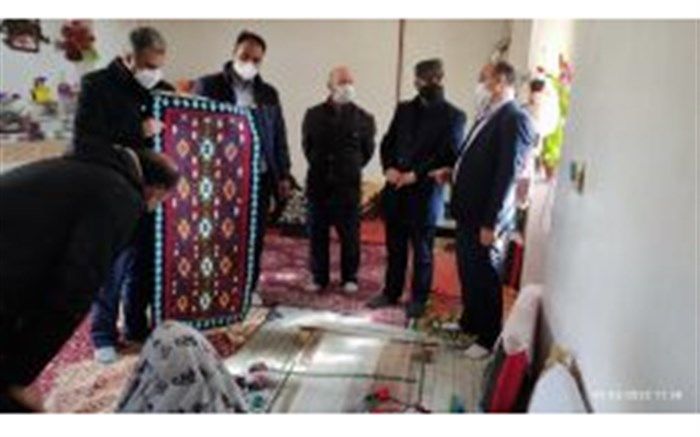احیا و رونق‌‌بخشی هنر گلیم‌بافی در شهرستان اسکو