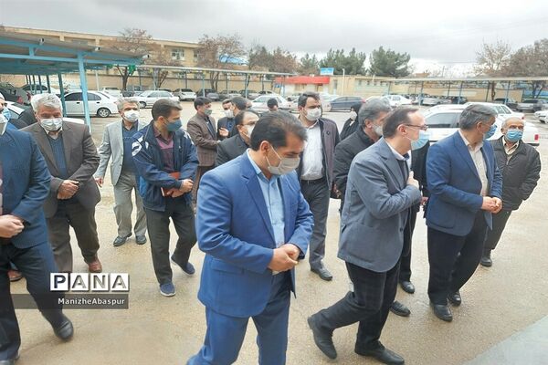 بازدید نماینده مجلس شورای اسلامی از دوایر آموزش و پرورش بجنورد