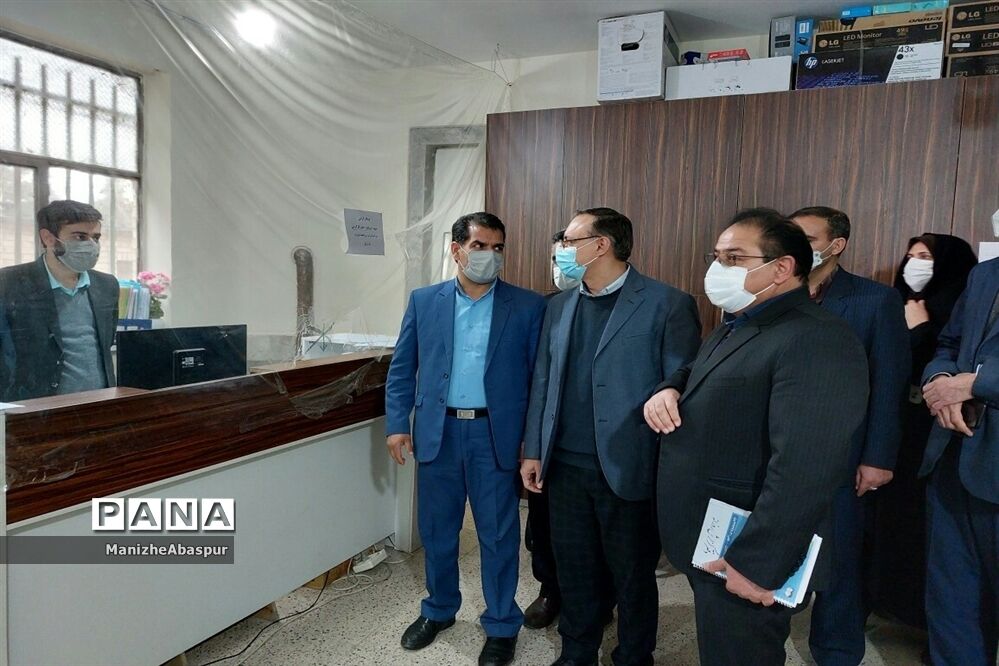 بازدید نماینده مجلس شورای اسلامی از دوایر آموزش و پرورش بجنورد