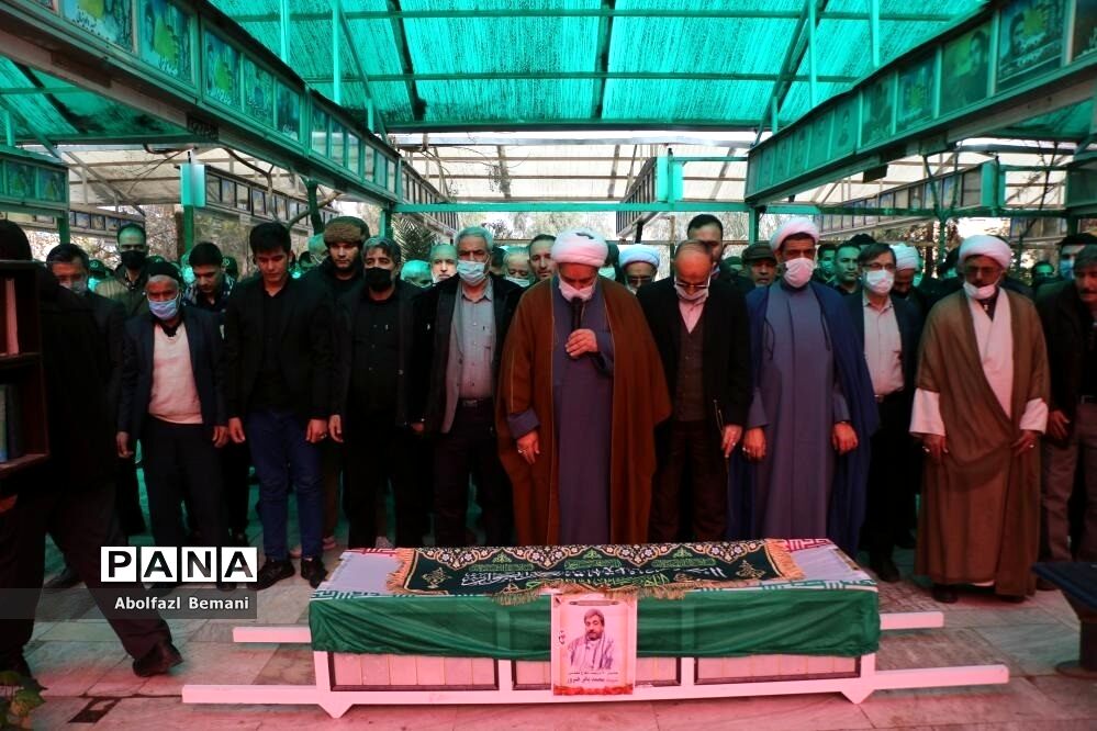 تشییع جانباز شهید «محمدباقر هنرور» در قم