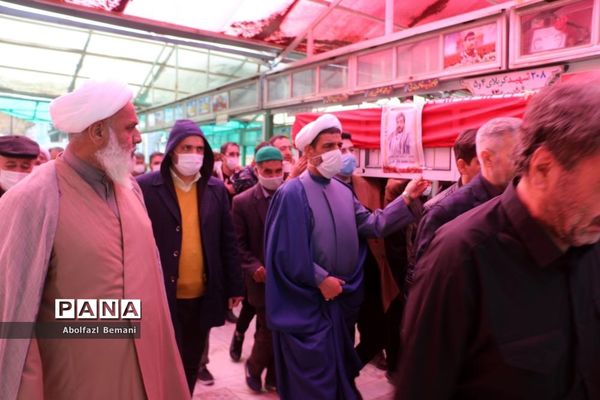 تشییع جانباز شهید «محمدباقر هنرور» در قم