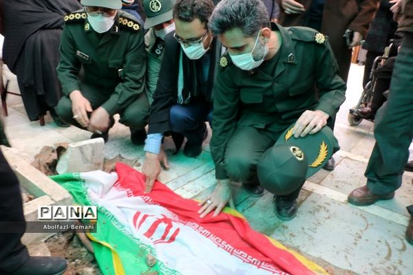 تشییع جانباز شهید «محمدباقر هنرور» در قم