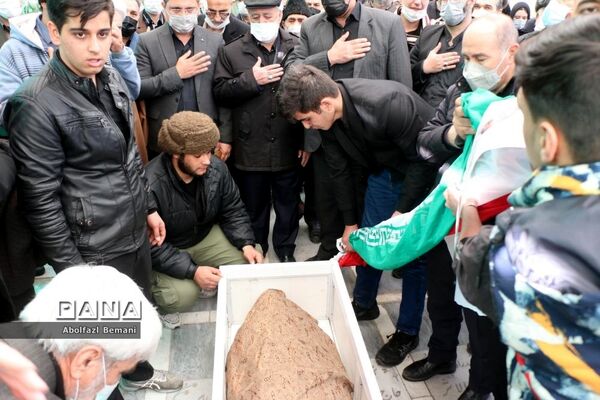 تشییع جانباز شهید «محمدباقر هنرور» در قم