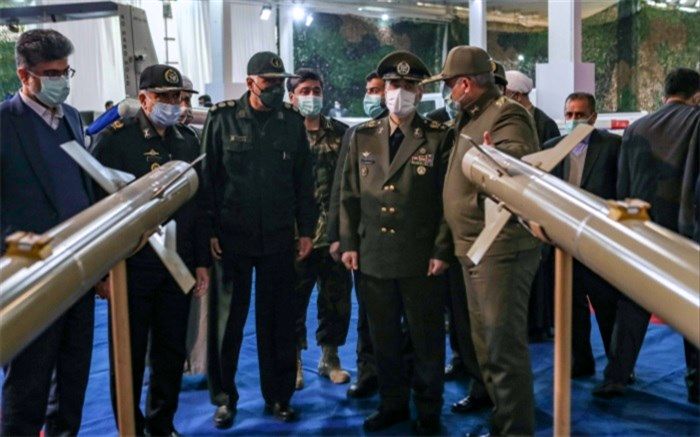 رونمایی از 10 سامانه دفاعی ارتقایافته و موشک در حوزه رزم زمینی