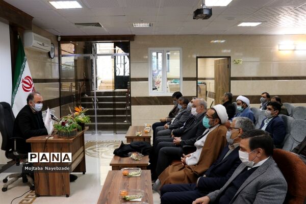 مراسم تکریم معاون پرورشی و فرهنگی و رئیس سازمان دانش‌آموزی خراسان رضوی