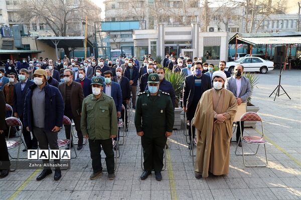 صبحگاه مشترک بسیج فرهنگیان شهر تهران