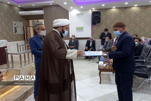 تجلیل از خیرین مدرسه ساز پروژه‌های عمرانی جدید آموزش و پرورش، کاشمر