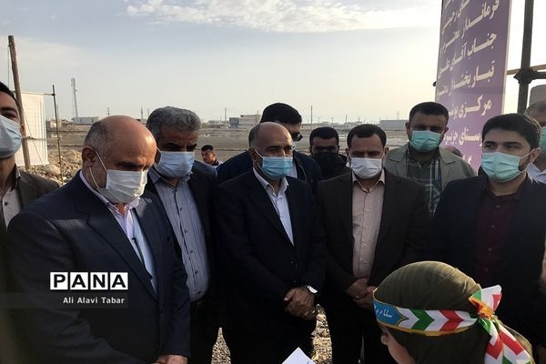 افتتاح آب شیرین کن جزیره شیف